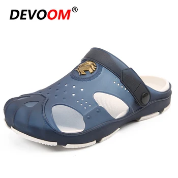 

Summer Outdoor Sandals Men Beach Slippers zuecos enfermera Breathable Sandale Homme Outdoor Sandalias hombre Big 44