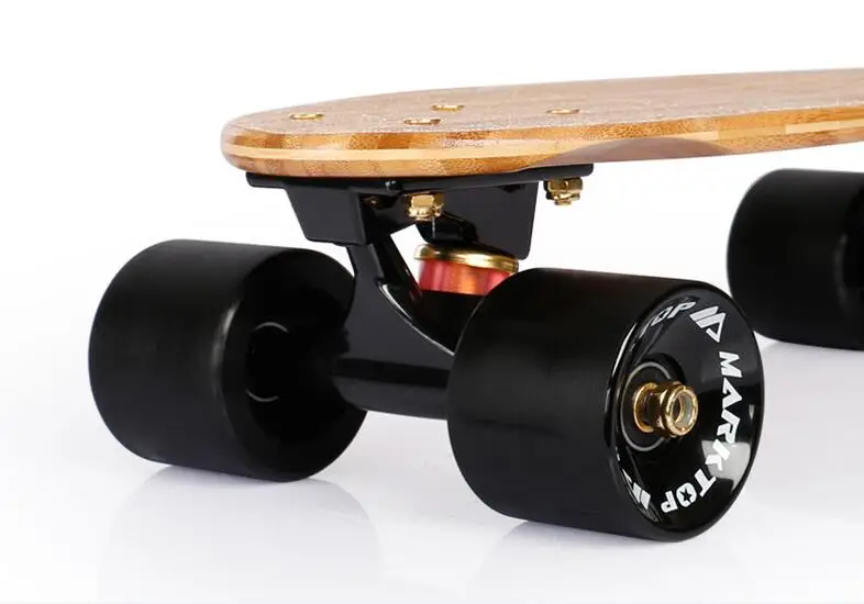 Pro дорога 6 дюймов 3 слоя Бамбук longboard Полный двухслойные сделаны бамбука клен для Pro SK8ERS или новые SK8ERS гарантия качества