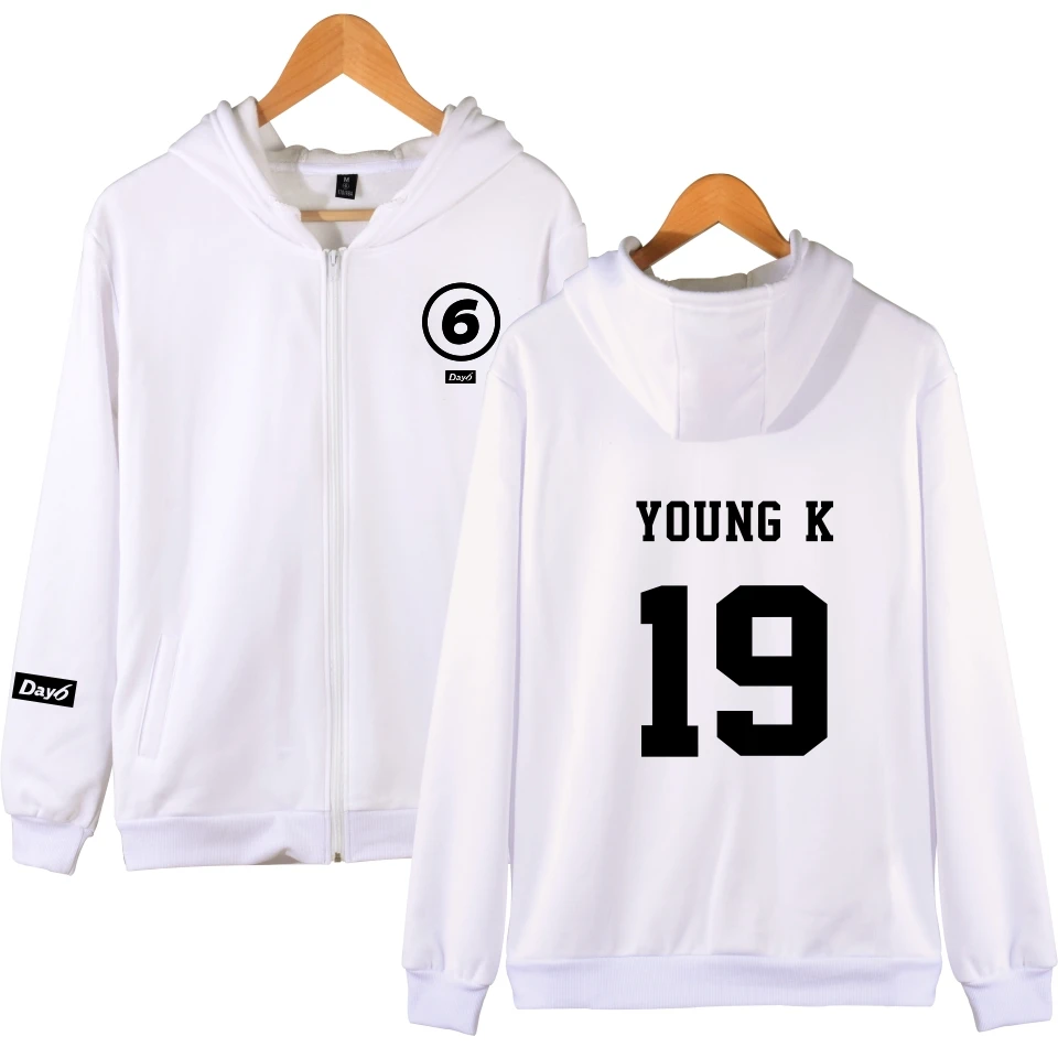 الأزياء Day6 kpop الرجال النساء سستة هوديس سترة عارضة تراكسويت القمم كم طويل زمم مقنع البلوز زائد حجم XXS-XXXXL الأزياء Day6 kpop الرجال النساء سستة هوديس سترة عارضة تراكسويت القمم كم طويل زمم مقنع البلوز زائد حجم XXS-XXXXL