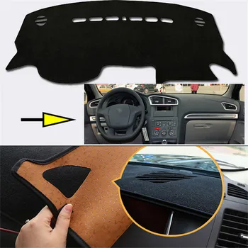

Interior Dashboard Carpet Photophobism Protective Pad Mat For Citroen C4