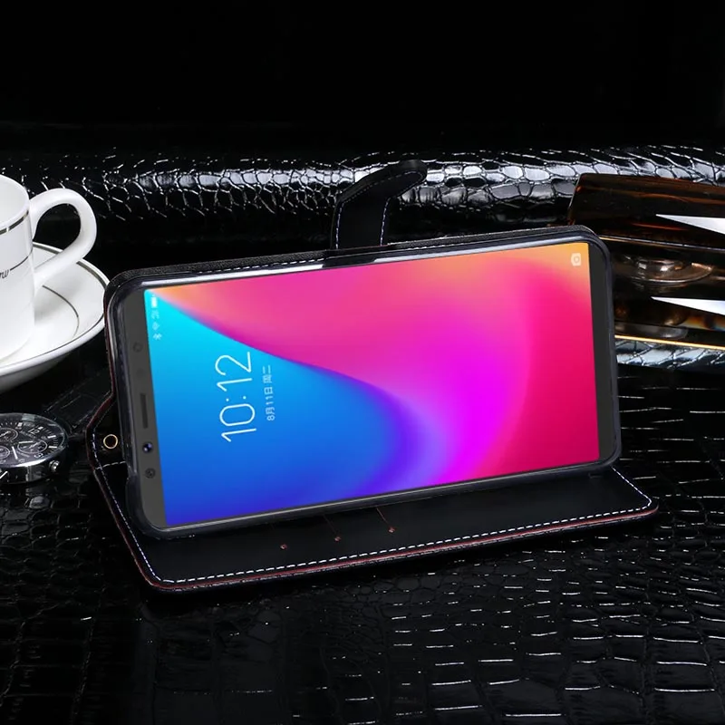 Чехол для Lenovo K5 Pro кожаный чехол книжка с текстурой крокодиловой кожи аксессуары