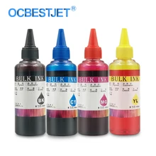 100 мл/бутылка новая улучшенная Универсальный чернилами для hp T610 T620 T770 T790 T1100 T1120 T1200 T2300 500 510 800 Z2100 принтер 4 Цвета