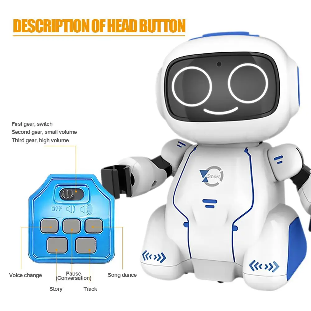 Умные роботы для детей, голосовое управление, Интерактивная игрушка, умный робот для детей