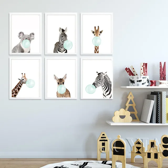 US 4040 Lovely Animal Posters Modern Animals Blue Bubble Decor Canvas Art Kids Room Baby Bedroom Wall Decor Prints Birthday Present Giftin Painting Awesome Modern Bedrooms For Kids Painting US 4040 Lovely Animal Posters Modern Animals Blue Bubble Decor Canvas Art Kids Room Baby Bedroom Wall Decor Prints Birthday Present Giftin Painting Awesome Modern Bedrooms For Kids Painting