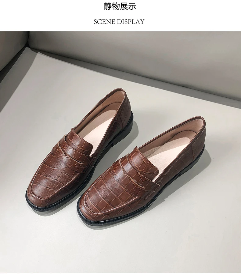 Bombas femininas couro genuíno 22-26 cm de