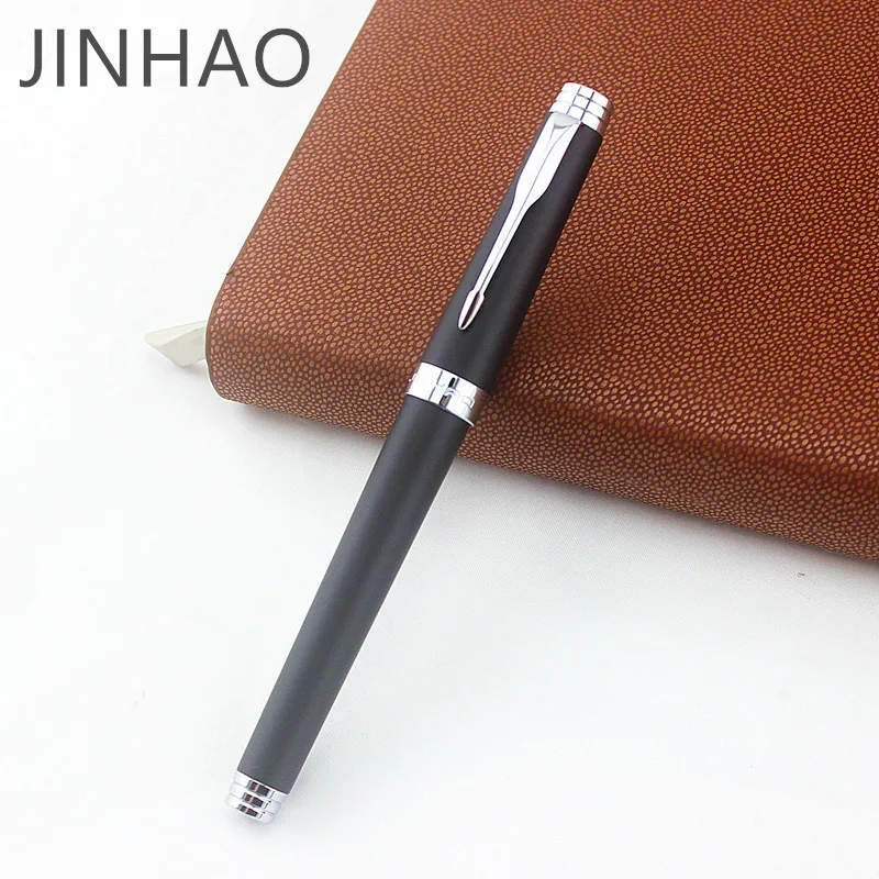Перьевая ручка Jinhao Роскошная металлическая чернильная ручка dolma kalem Stylo Plume Caneta Tinteiro офисные принадлежности