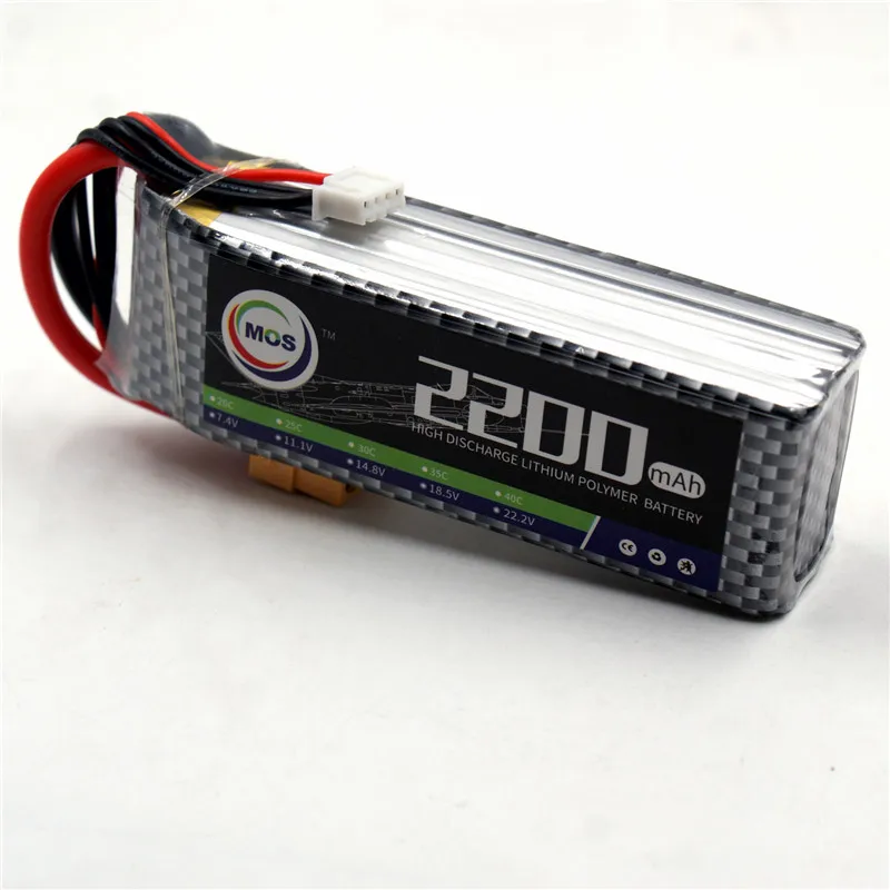 

MOS RC Lipo battery 3S 11.1v 2200mah 25C for RC Airplane RC Helicopter Car Li-Po Batteries 3s AKKU Free Shipping