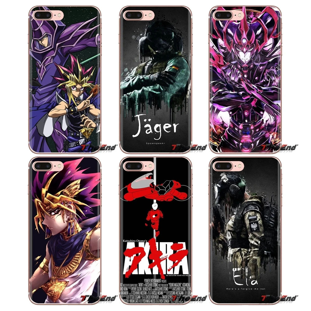 ТПУ чехлы для Samsung Galaxy J1 J2 J3 J4 J5 J6 J7 J8 Plus 2018 Prime 2015 2016 2017 AKIRA Voltron Rainbow Six Siege YuGiOh |