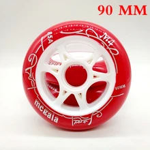 Скорость коньки колеса 90 мм 100 мм/110 мм 85a красный