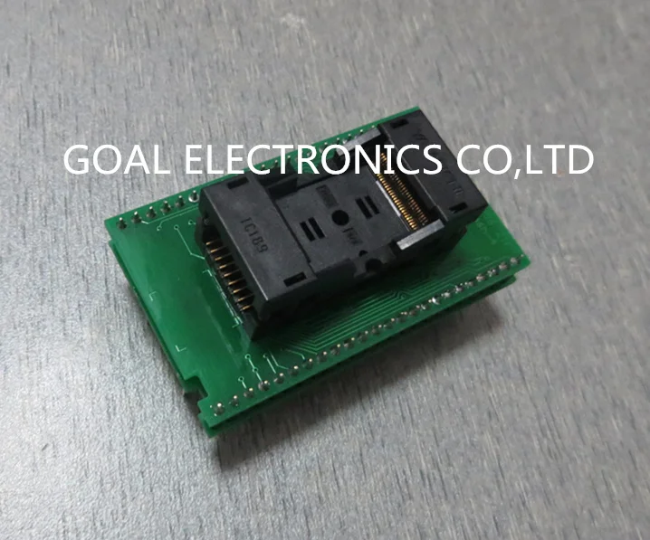 

DIL48/TSOP56 ZIF FLASH-4 burning test socket adapter conversion