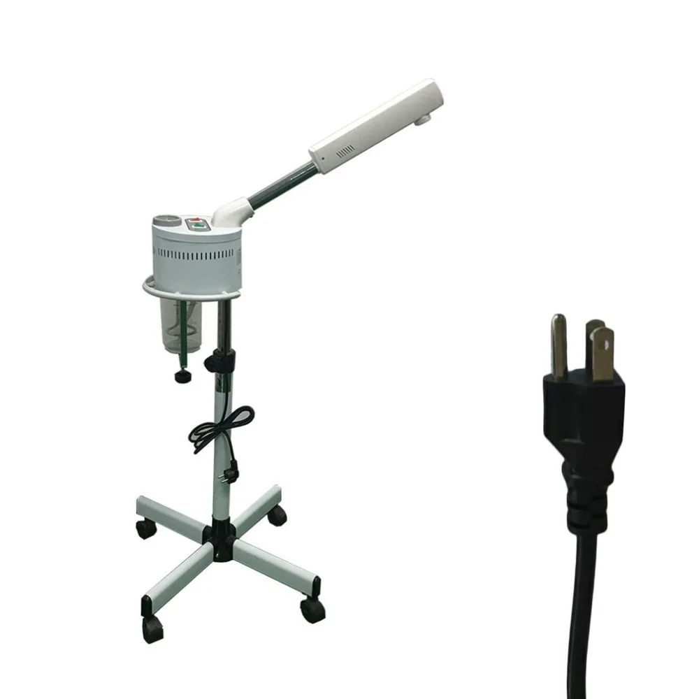 

2 In 1 Beauty Stand YS-301A Facial Steamer 5X LED Magnifying Lamp Universal Beauty Salon Equipment US EU Plug 2018 Selling