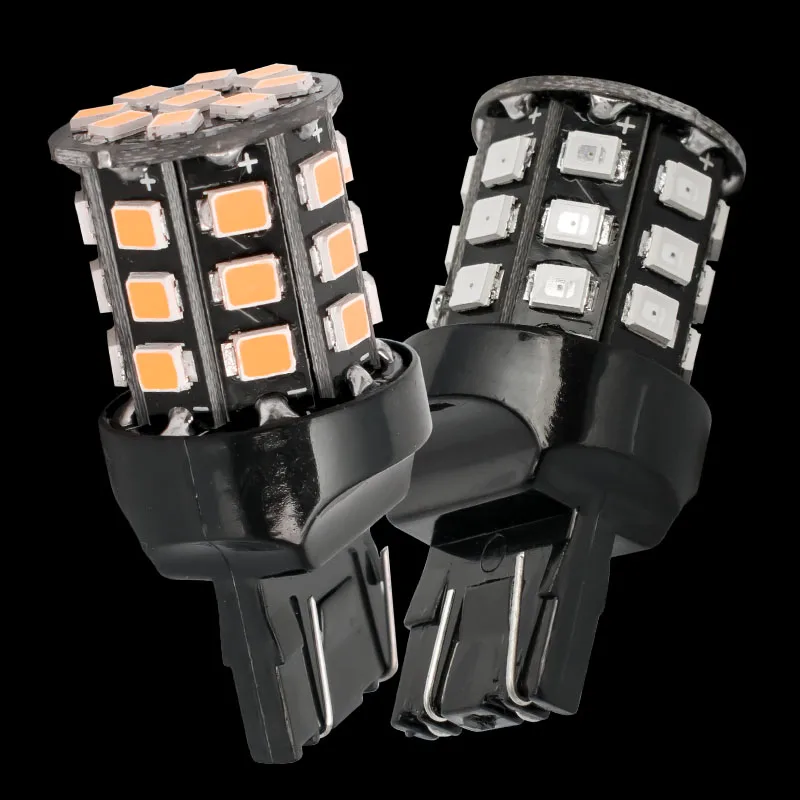 2 шт. автомобисветильник Противотуманные фары T20 7443 W21/5W 33 LED 2835 smd 21/5 Вт|led rear fog|car