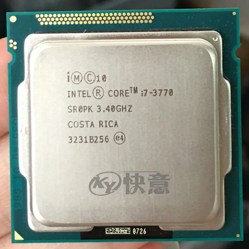 Процессор Intel Core i7-3770 I7 3770 процессор LGA 1155 рабочий Рабочий стол процессор