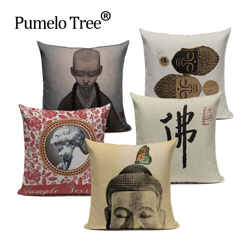 India And Pakistan Cushion Covers Style Buddhist Culture Seat Home