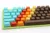 Side printed Top printed Blank 108 Key 1976 Mixed Color OEM Profile Thick PBT Dyed Keycaps For MX Switches Mechanical Keyboard