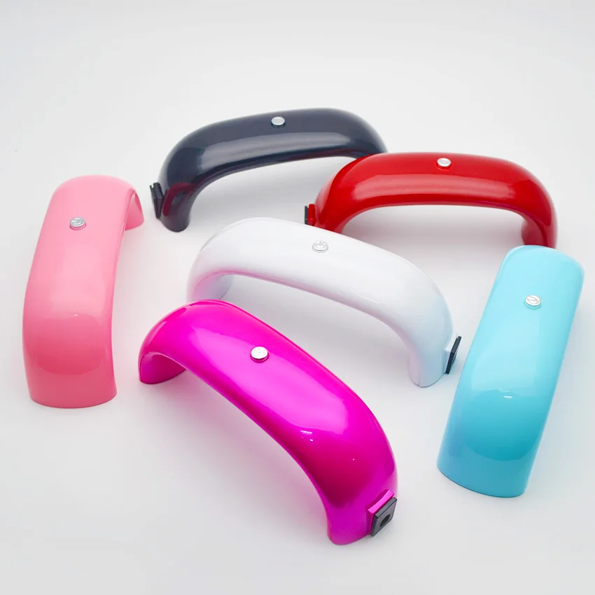 Мини-Сушилка для ногтей USB 9 Вт СВЕТОДИОДНЫЙ УФ-светильник отверждения гель-лака