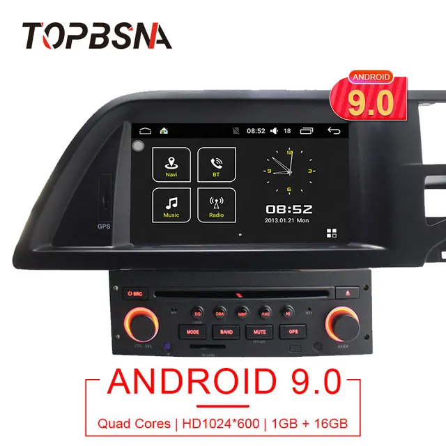 Citroen c5 android магнитола