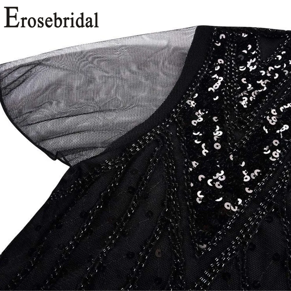 Erosebridal, вечернее платье русалки, 6 цветов,, украшенное бисером, официальное женское платье русалки с коротким шлейфом, 48 часов доставки