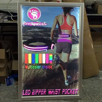 

Snap Frame Advertising LED Edge-lit Lightbox A2 Advertising Open Aluminum LED Signs