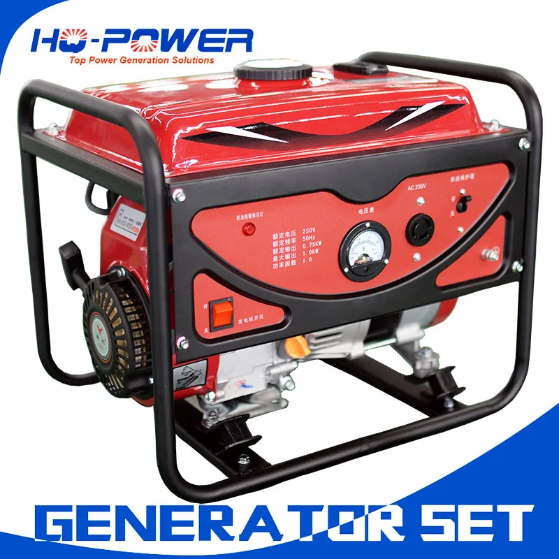 1000 watt 220 volt portable gasoline generator setin Gasoline