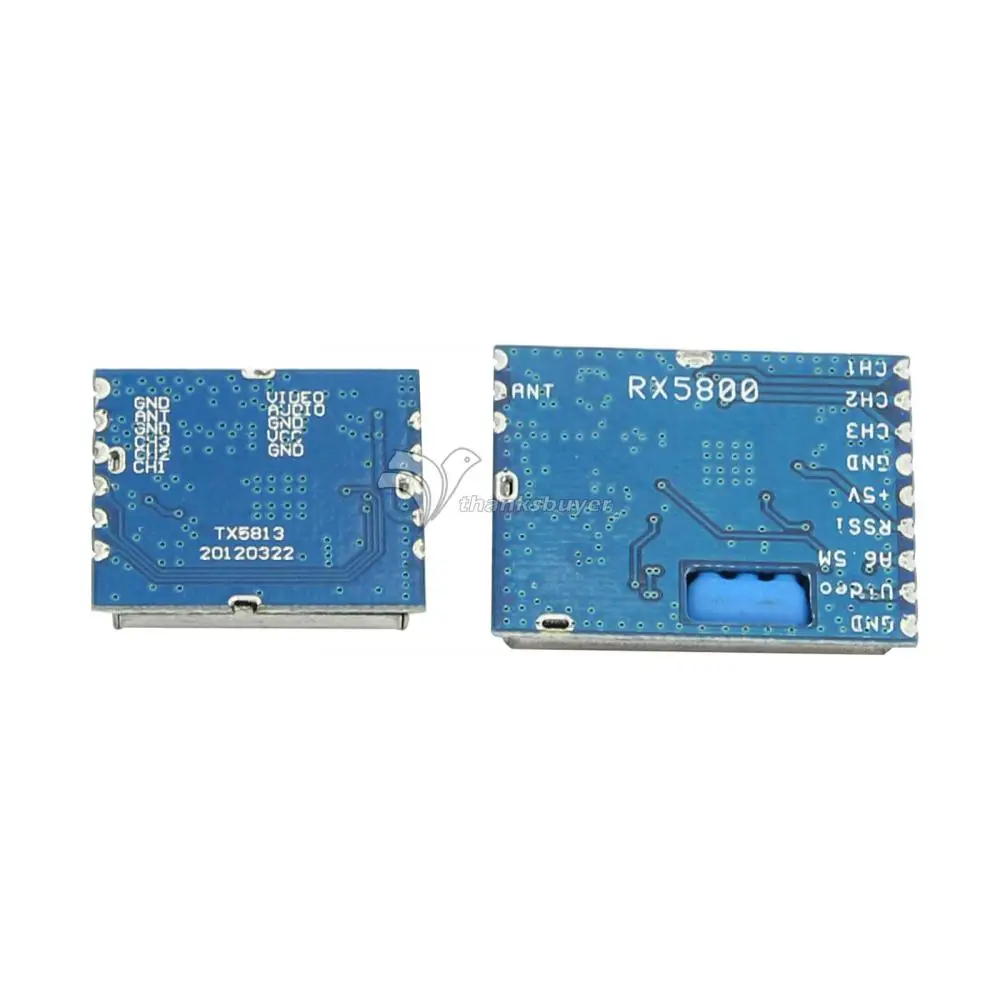 5.8G 20mw Wireless AV Transmitter Module+5.8G Video AV Receiver Set for FPV System 5.8G 20mw Wireless AV Transmitter Module+5.8G Video AV Receiver Set for FPV System