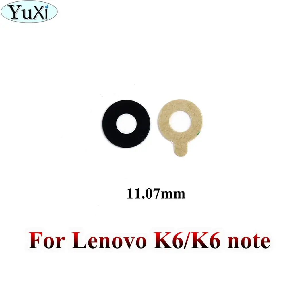 YuXi для lenovo K8 Note/K6 Note/K6/K5 note/Zuk Z1/Zuk Z2 ремонт задней камеры стеклянная крышка объектива с клеем