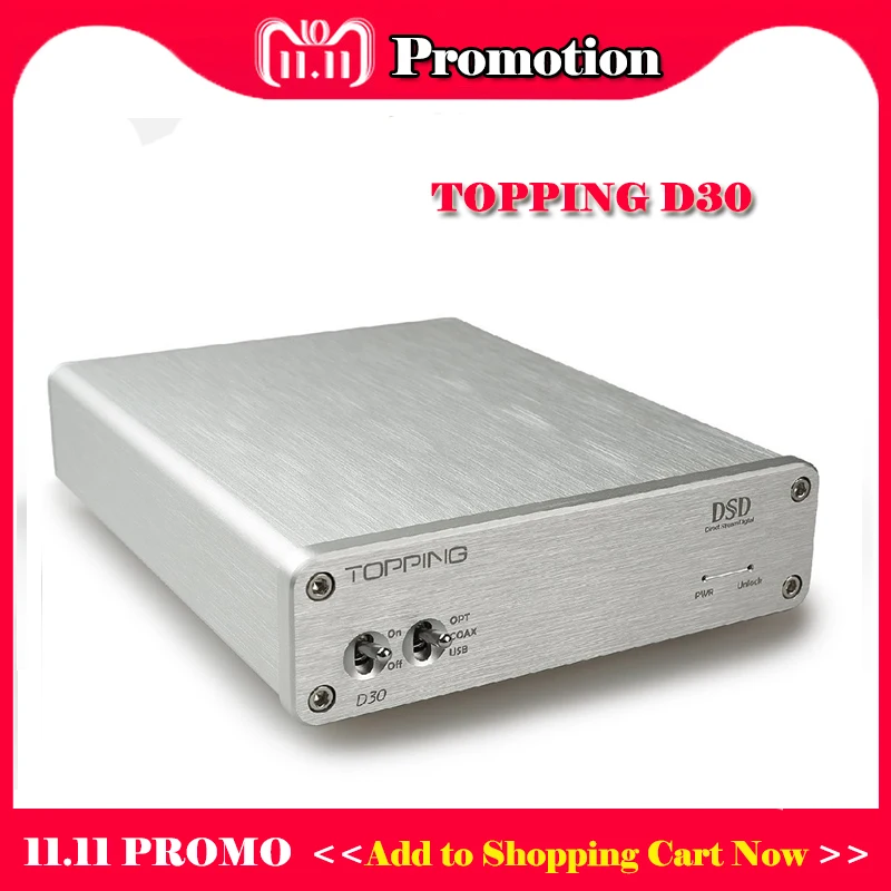 TOPPING D30 Hifi Amplifier DAC Audio Desktop DSD DAC USB Optical Fiber Amplifier Audio Decoder CS4398 XMOS Amplifiers DAC Amp TOPPING D30 Hifi Amplifier DAC Audio Desktop DSD DAC USB Optical Fiber Amplifier Audio Decoder CS4398 XMOS Amplifiers DAC Amp