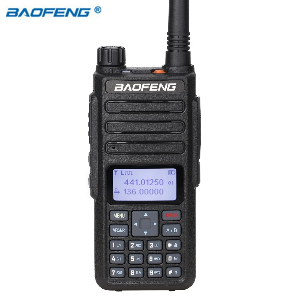 Baofeng DM-860 Двухдиапазонная цифровая рация DMR Tier1 Tier2 Tier II Dual Time slot цифровая/аналоговая VHF/UHF двухстороннее радио
