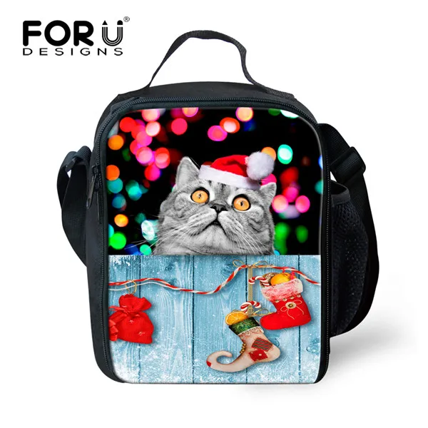 CA5372G FORUDESIGNS дорожная переносная теплоизолированная Сумочка, милый 3D мопс-холодильник с изображением собаки, Ланч-бокс для хранения, сумка для пикника, контейнеры для обедов, сумка - Цвет: CA5372G