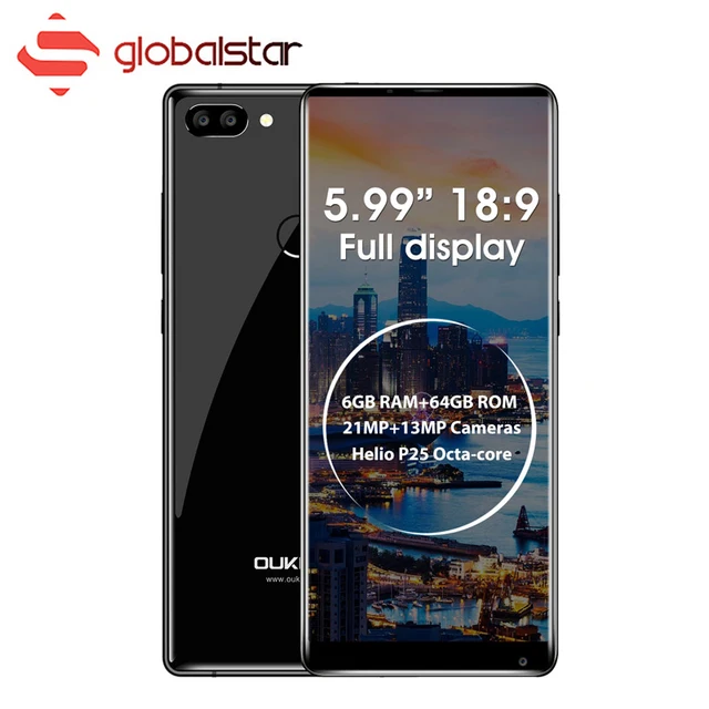 Special Price OUKITEL MIX 2 5.99"FHD+18:9 Screen 4080mAh Cell Phone Helio P25 Octa Core 6GB+64GB Android 7.0 Smartphone Dual Back Cams Phone Special Price OUKITEL MIX 2 5.99"FHD+18:9 Screen 4080mAh Cell Phone Helio P25 Octa Core 6GB+64GB Android 7.0 Smartphone Dual Back Cams Phone