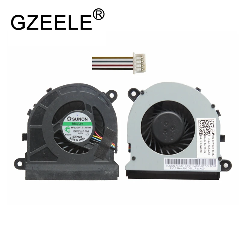 Вентилятор охлаждения GZEELE для ноутбука Dell LATITUDE E5520 E5520M 5520 вентилятор 03WR3D с