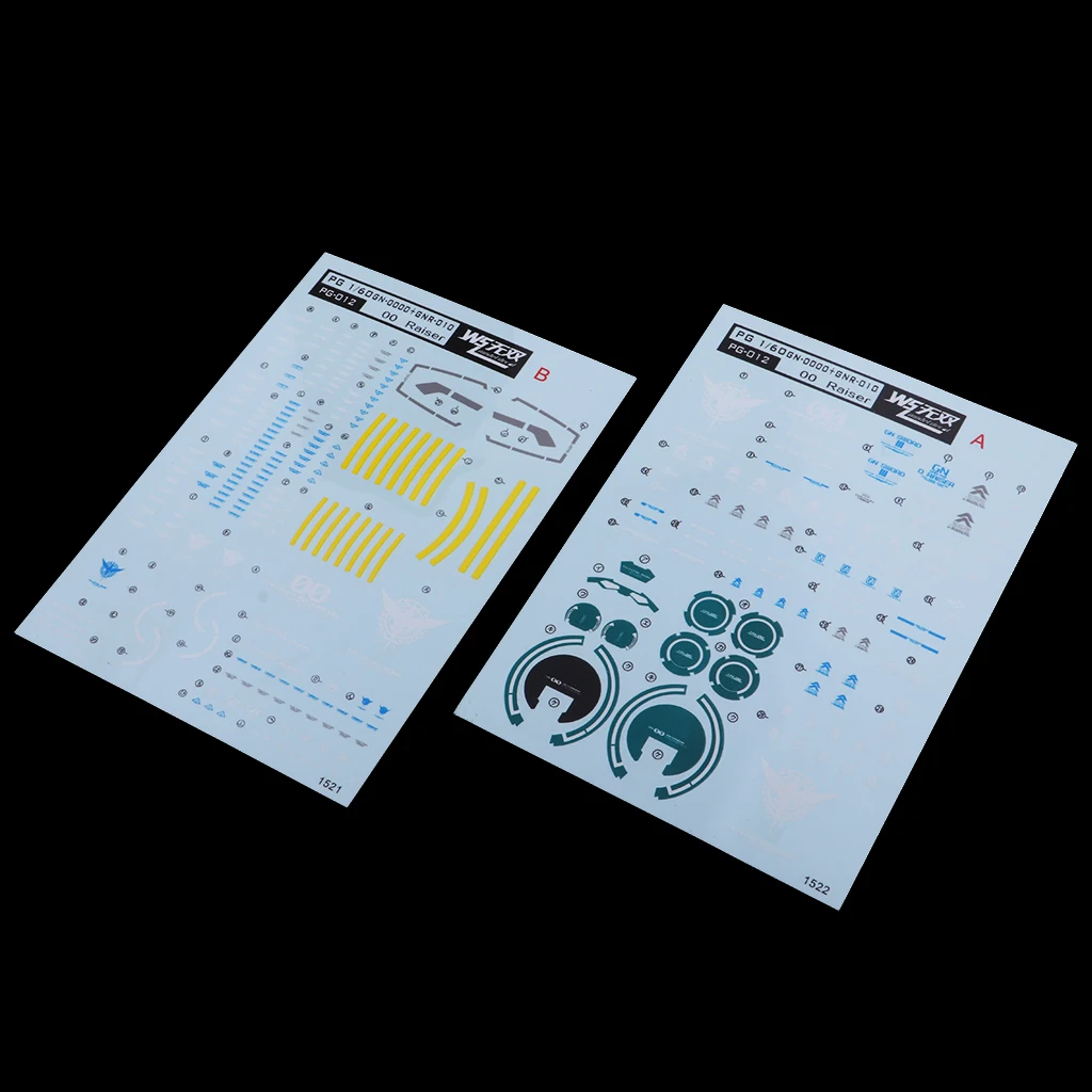 Model Decal Water Slide Sticker Model Tools for PG 1:60 Gundam Tools Accessories