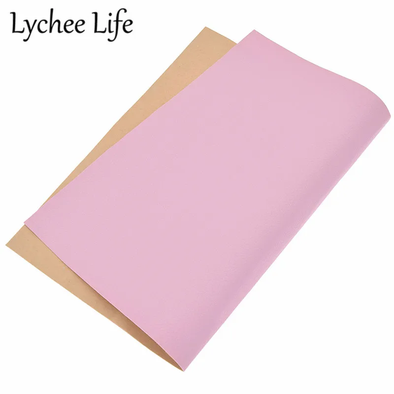 Lychee Life A4 кожаные патч-наклейки ткань красочные 29x21 см PU Ткань DIY домашнее шитье, ремонт аксессуары для одежды