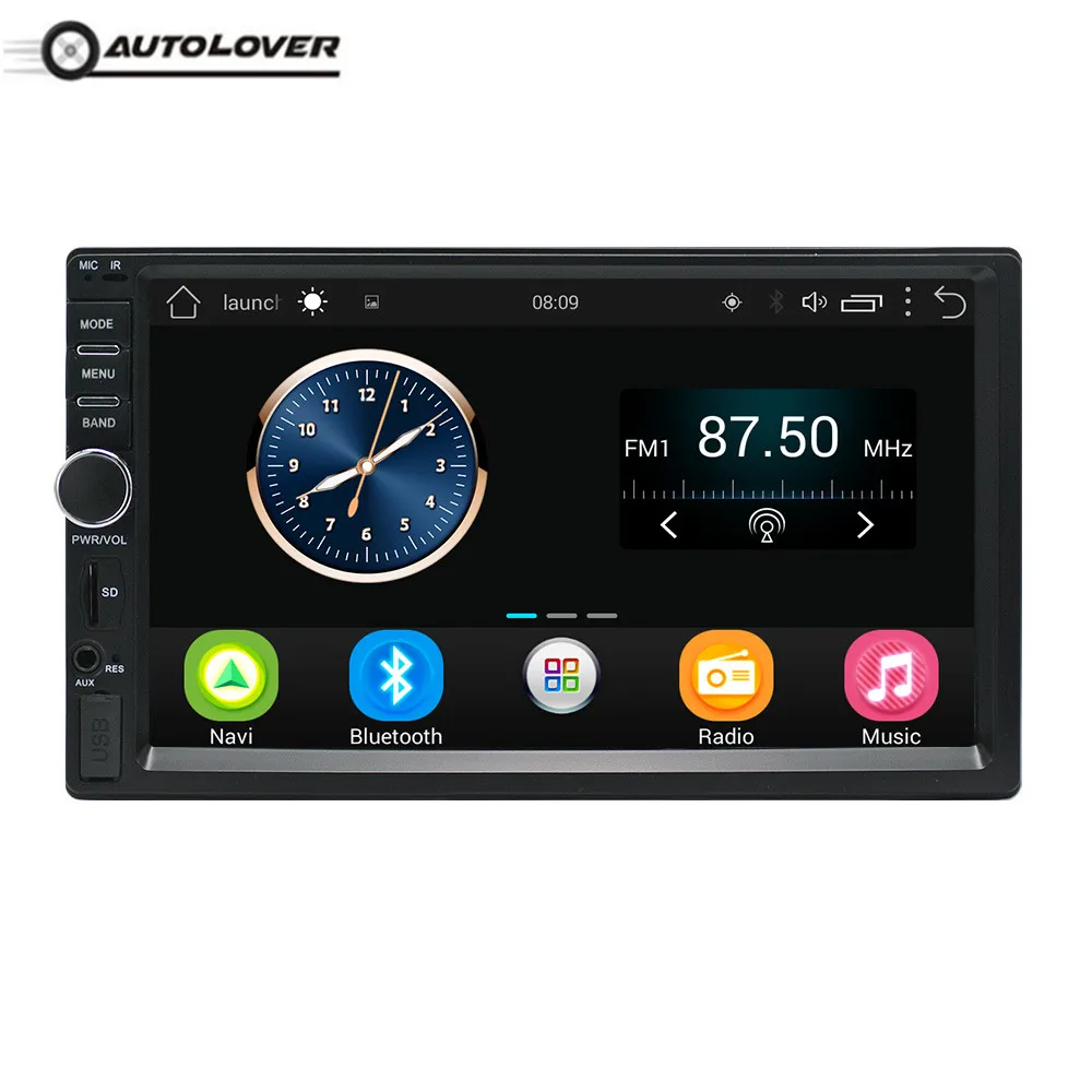 Universal 2 Din Android Car Radio Stereo 7 inch Car Multimedia Player GPS Navigation Wifi Bluetooth USB SD Radio Audio Player Universal 2 Din Android Car Radio Stereo 7 inch Car Multimedia Player GPS Navigation Wifi Bluetooth USB SD Radio Audio Player