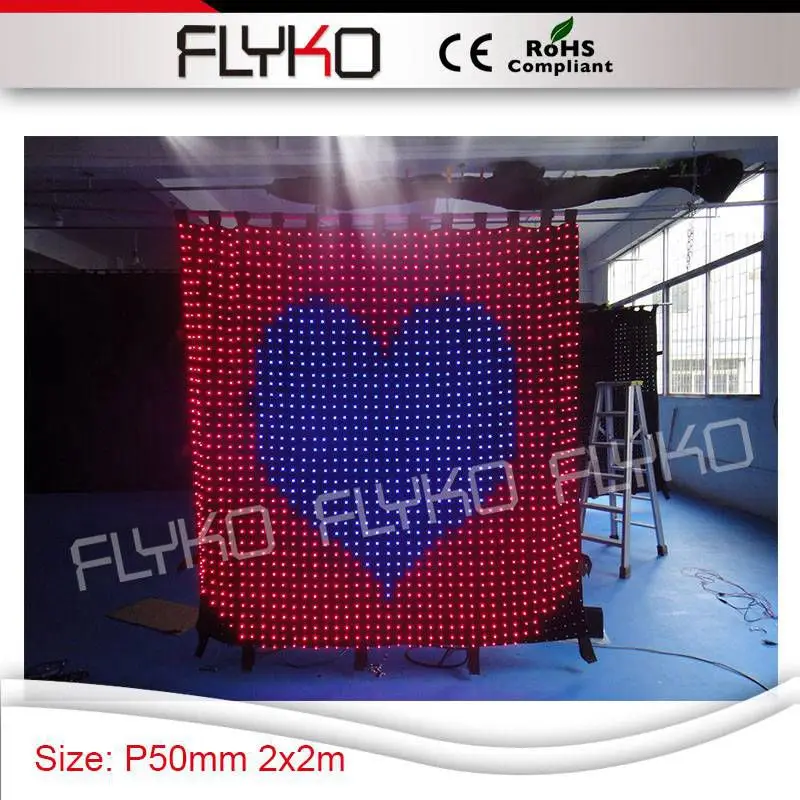 

PH5 high bright color video led best price video curtain stage wall for concerts,parties,conference wedding concert