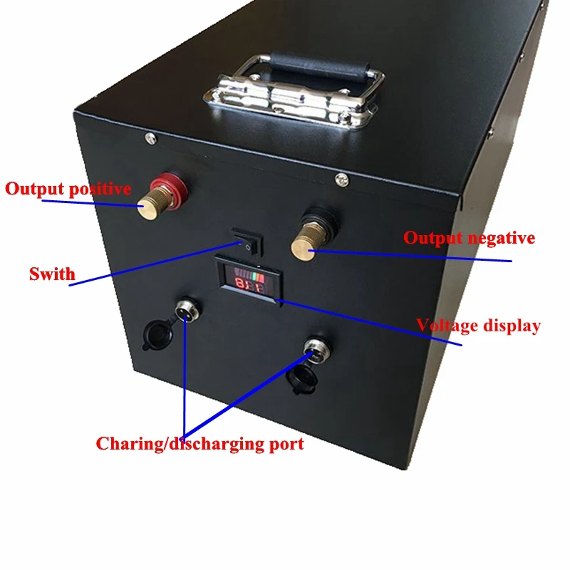 12V 300Ah 400Ah Lifepo4 литиевая батарея с BMS для RV caravan солнечная система яхты AGV панель