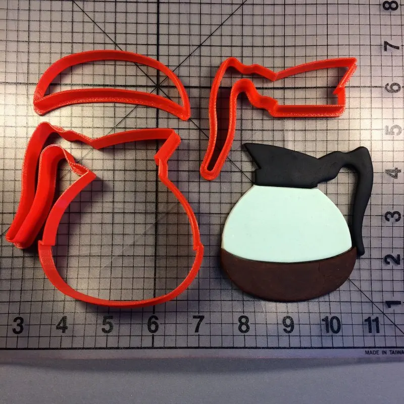 Coffee Pot Cookie Cutter Fondant Cupcake Tools Made 3D Printed Tea Pot Cookie Cutter Set Cutter Cake Decorating Tool Mould Coffee Pot Cookie Cutter Fondant Cupcake Tools Made 3D Printed Tea Pot Cookie Cutter Set Cutter Cake Decorating Tool Mould