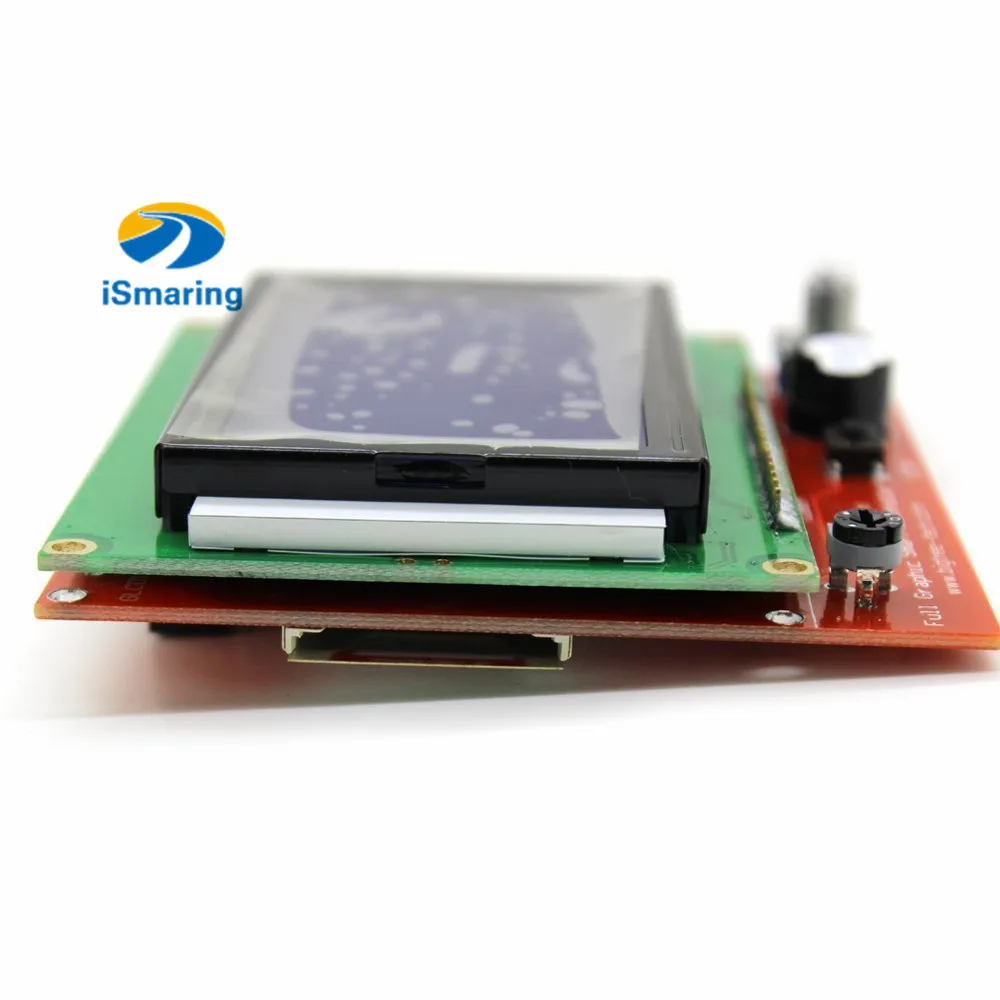 12864-LCD-Graphic-Smart-Display-Controller-module-with-connector-adapter-cable-for-RAMPS-1-4-3D (5)