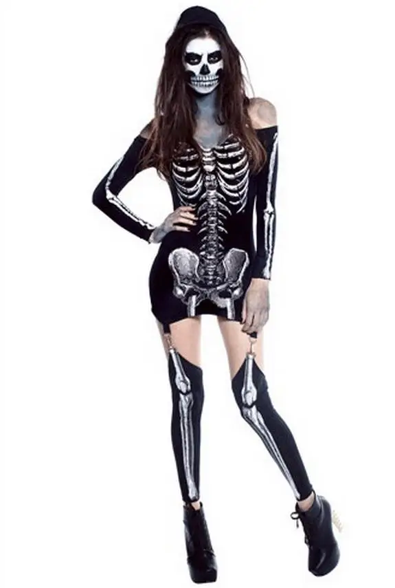 Скелет девочки. Скелет девочки. Костюм скелета на хэллоуин. Макияж на хэллоуин скелет. Скелет девочки.