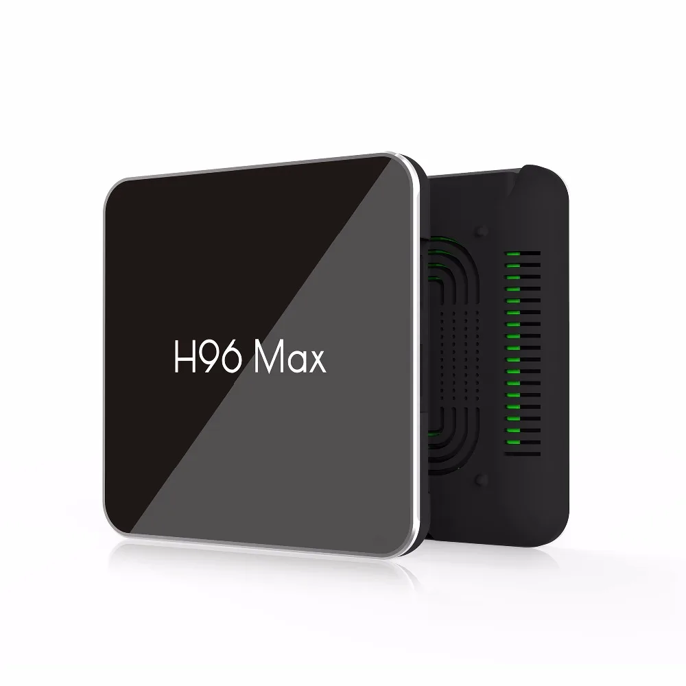 H96 Max X2 Android 8 1 ТВ приставка Amlogic S905x2 LPDDR4 4 ГБ 32 четырехъядерный 2 4G/5G Wifi H.265 4K смарт