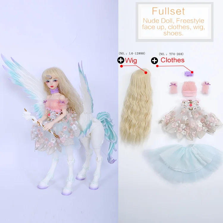 Fairyland Fairyline Lucywen BJD куклы 1/4 Minifee кентавра Мода Фантастическая Женская лошадь полный набор опций Alieendoll Iplehouse - Цвет: Fullset in NS aspicB