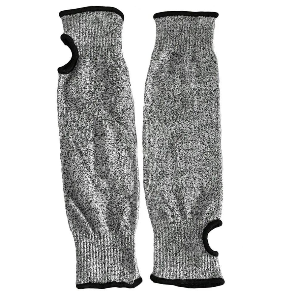 

1PC/ 1Pair Level 5 Anti-cutting Standards Cut-resistant Armband Flexible Anti Abrasion HPPE Wear-Resistant Working Safety Sleeve