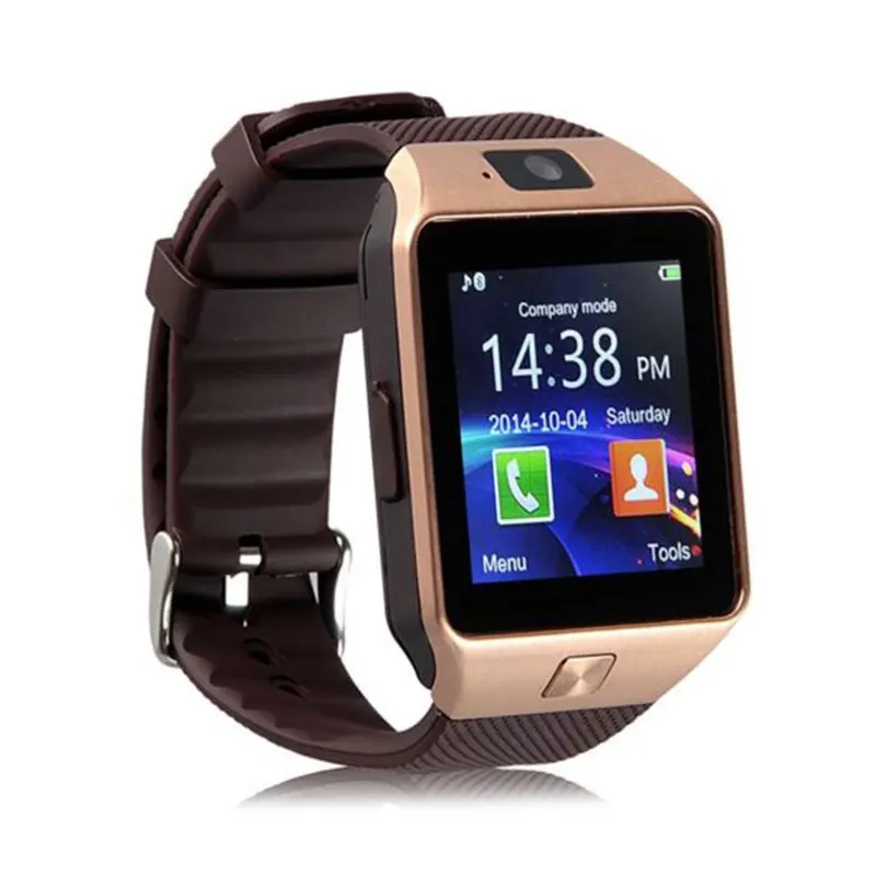 5pcs/lot Wearable Devices DZ09 Smart Watch Support SIM TF Card Wrist Watch Connect Android Support mixed color purchase