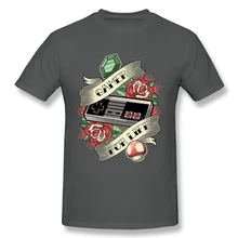 New High Quality Tee Shirt Men Gamer for Life Cool T Shirt Men Plus Size O-Neck Customized Youth O Neck Tshirt