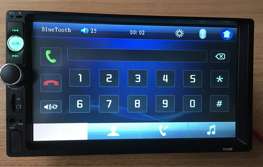 Hot Sale 2 DIN Bluetooth Car Radio Stereo Audio In Dash FM Radio Aux