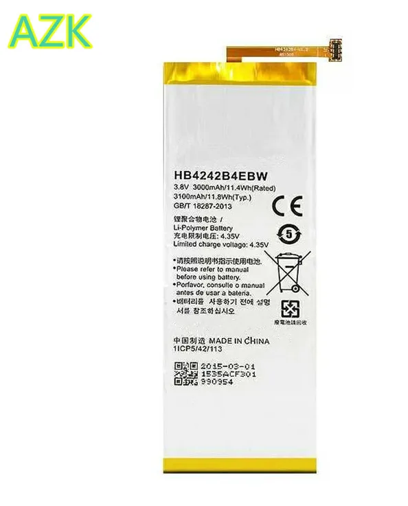 АЗК 3100 мА/ч HB4242B4EBW батарея для Huawei Honor 6 4X 7i H60-L02 H60-L04 Che2-L11 запасной аккумулятор