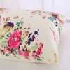 New Free shipping 100% nature mulberry floral silk pillowcase zipper pillowcases pillow case for healthy standard queen king ► Photo 2/6