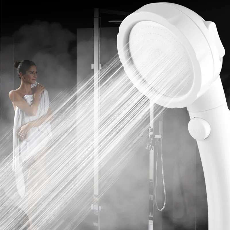 

Handheld Shower Head Adjustable High Pressure Water Saving Spray Rain Showerhead for Bathroom LO88