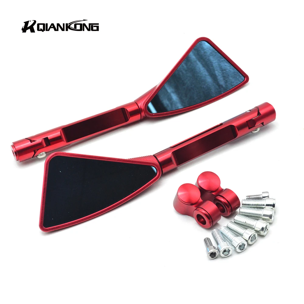 

AluminumMotorcycle Handlebar Rear View Si Side mirror rearview For Kawasaki Z1000 Z800 Z750 FZ09 MT 09 FZ07 MT-07 FZ-10 MT-10 R6