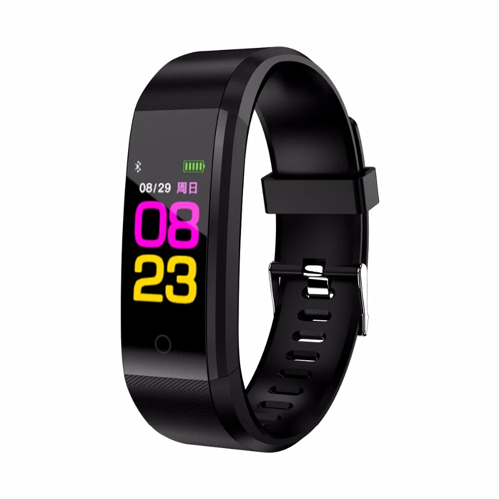 

B05 TFT0.96 inch Color Screen Heart Rate Blood Pressure Monitor Smart Bracelet Pedometer Sports Fitness Bracelet for IOS/Android